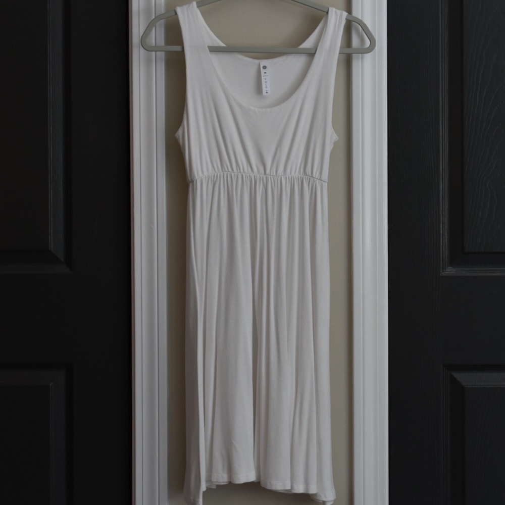 White tshirt dress